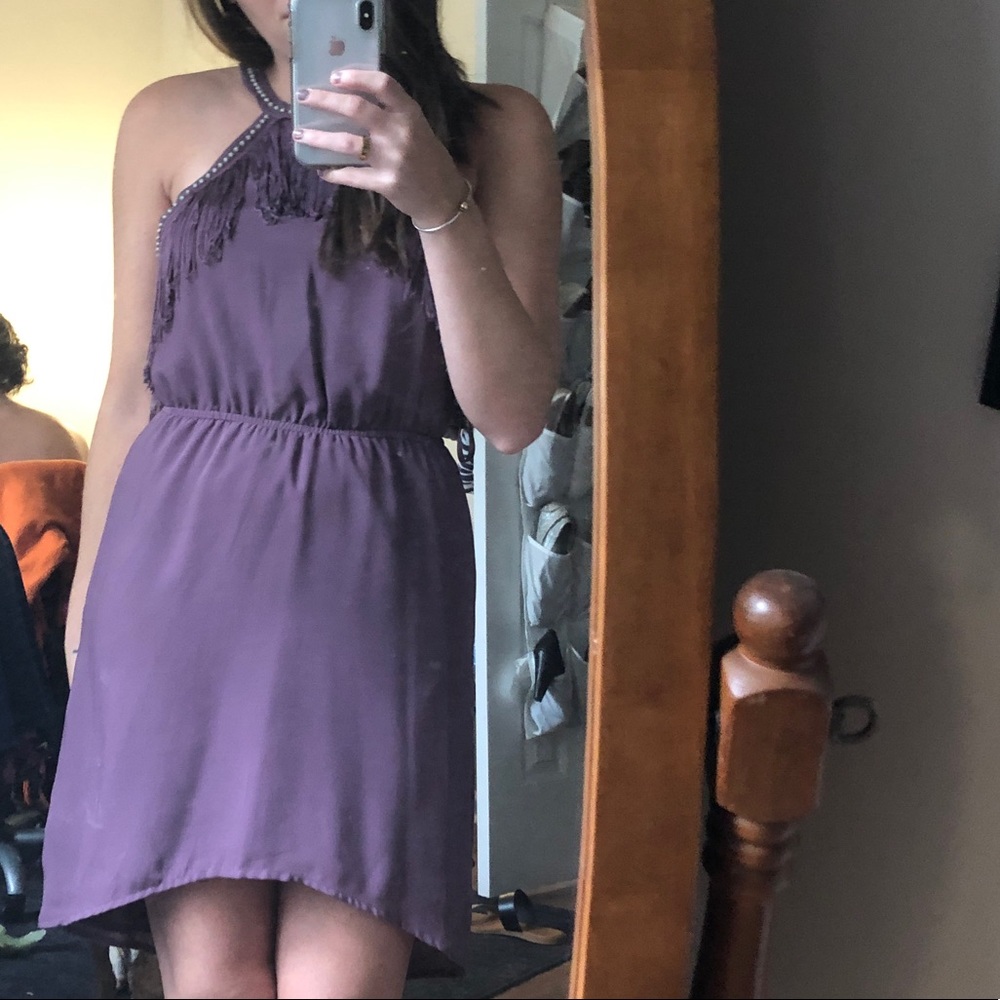 Purple dress